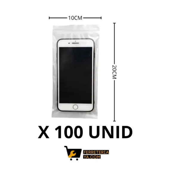 Bolsa para celular x 100 unidades