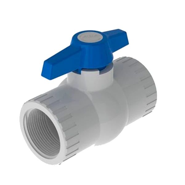 Registro PVC Plastico Bola 1/2 Soldar/Rosca PCP