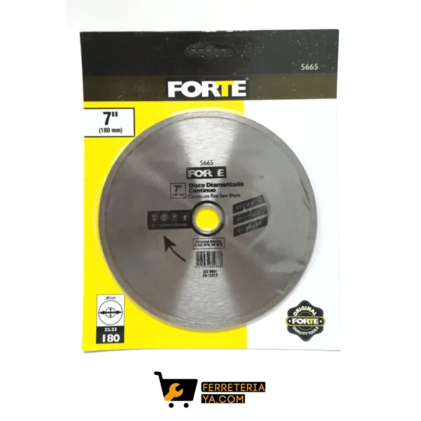 Disco Corte Diamantado Continuo 7" Eco