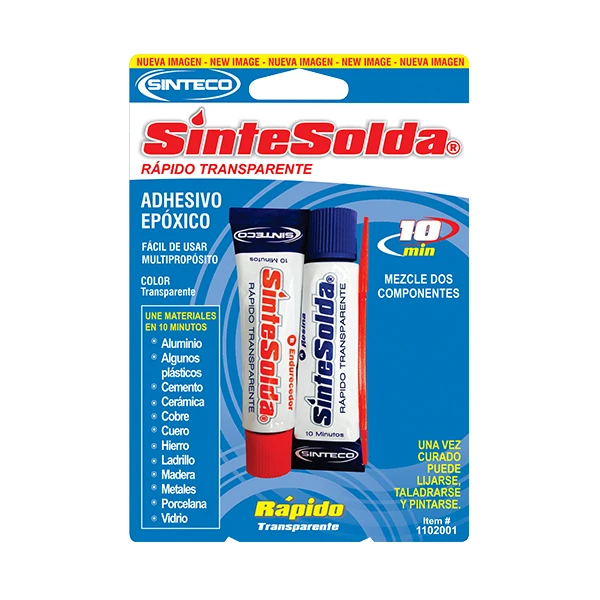 SinteSolda Transparente 10Min 14g