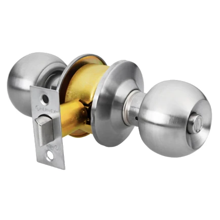 Cerradura Cromo Baño Hermex   23568