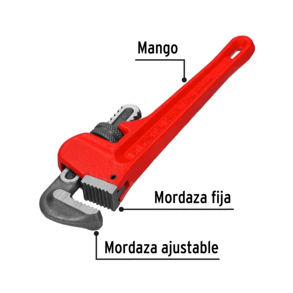 Llave Tubo 8" Pretul 22010