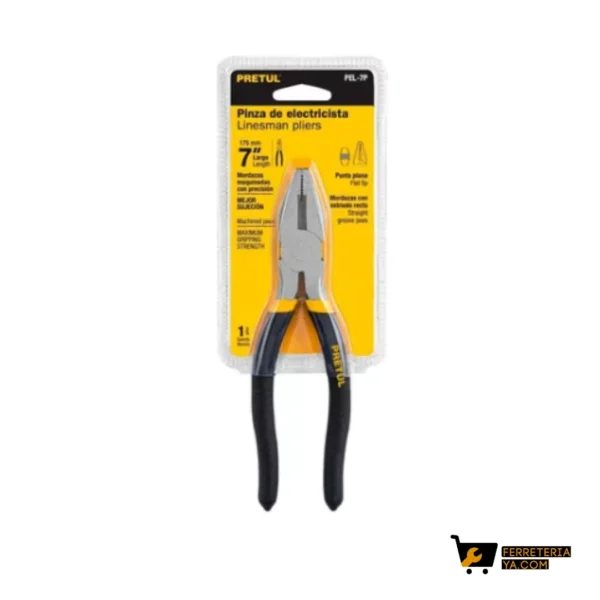 Alicates Universal 7" Pretul   22603