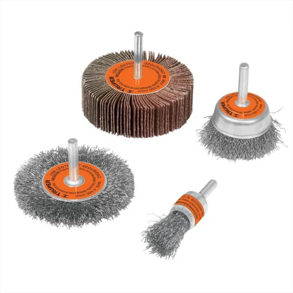 Juego de 4 Gratas para Taladro Truper   11577