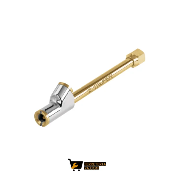 Inflador Cabeza Doble Laton Truper   19089