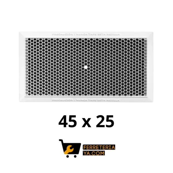 Rejilla Ventilacion Gas 45X25