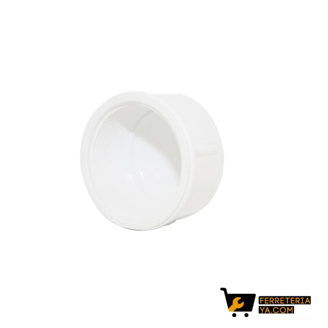 Tapon Rosca Pvc 1"1/2