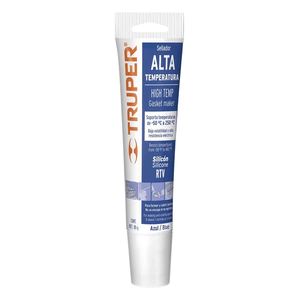 Silicona Azul 85g Alta Temperatura Truper  17568