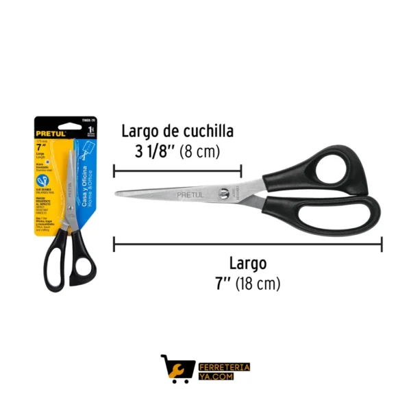 Tijeras Industriales 7" Pretul 23186