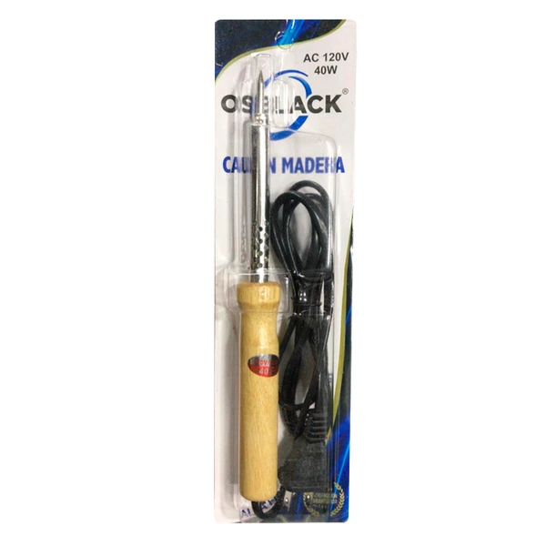 Cautin Madera 120V 40W Osblack