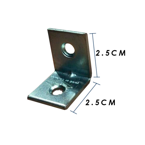 Soporte L 1" 2 5cm X 2 5cm 41030