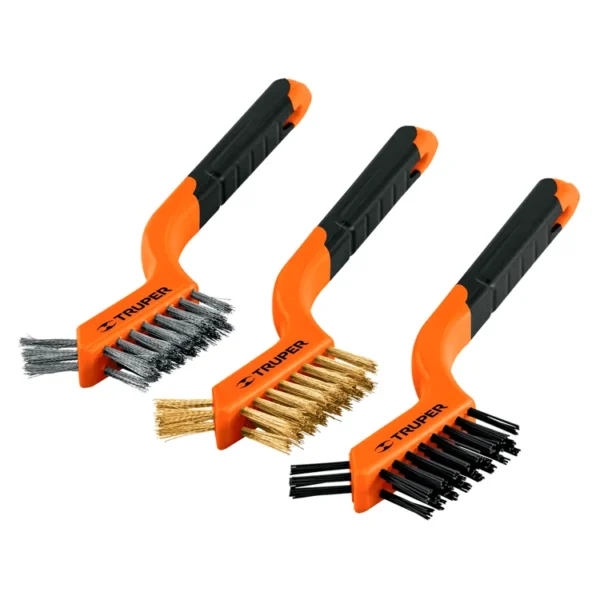 Juego de 3 Mini Cepillo Grata Truper   10652