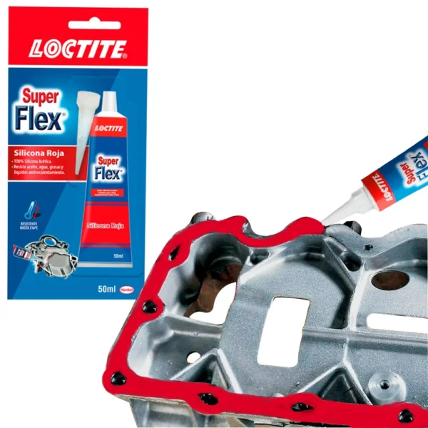 Silicona Roja Loctite 50ml
