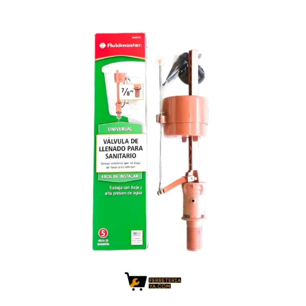 Valvula de Llenado Universal Arbol de Entrada Fluidmaster
