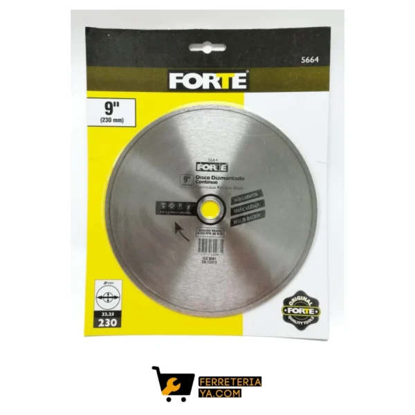 Disco Corte Diamantado Continuo 9" Eco