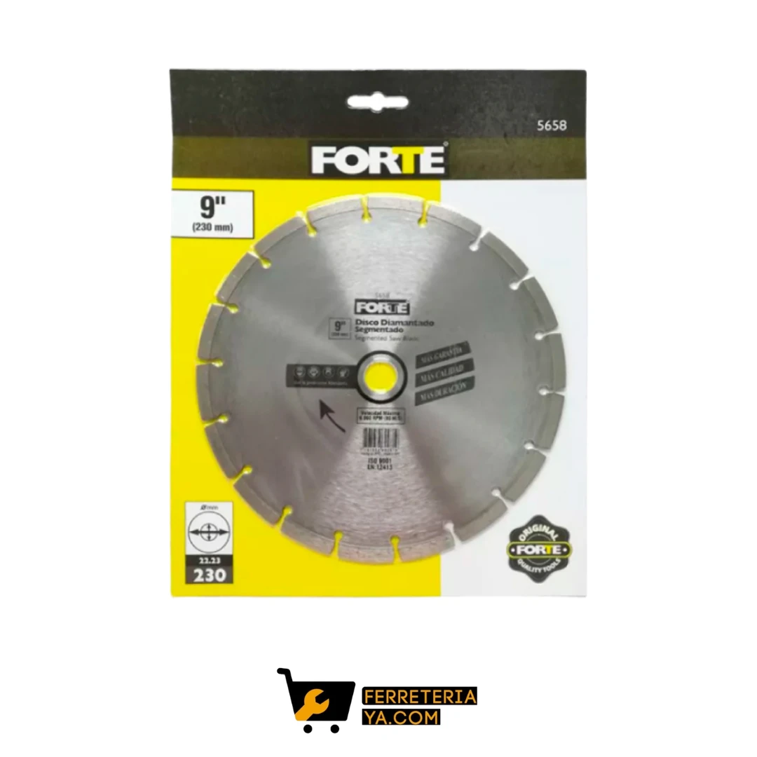 Disco Corte Diamantado Segmentado 9" Eco
