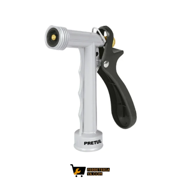 Pistola para riego de 4" de 2 funciones metálica, Pretul   22750