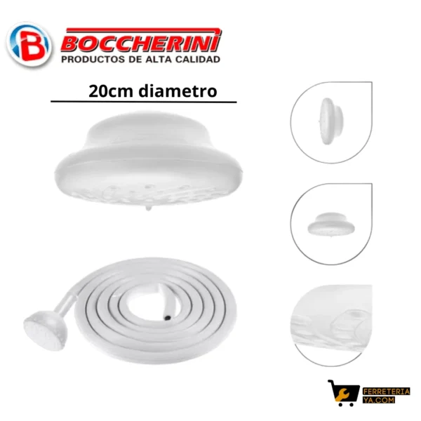 Ducha Maxi Zent Blanca 110V Boccherini