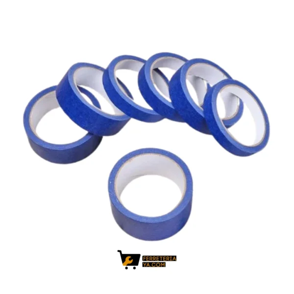 Cinta Enmascarar Azul 3/4 x 50m Truper   12621