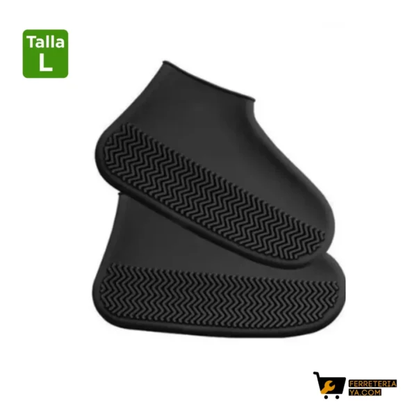 Protector de Zapatos Negro Talla L