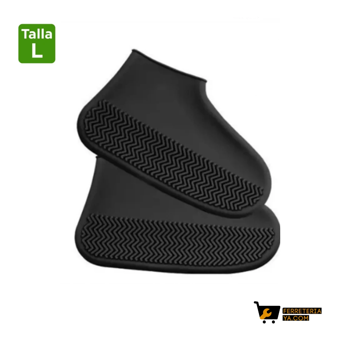 Protector de Zapatos Negro Talla L
