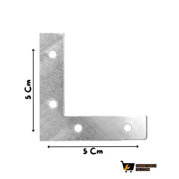 Escuadra Plana L 5cm   41039