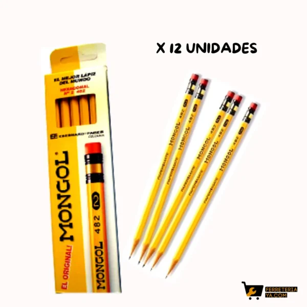 Lapiz HB Negro x 12 unidades