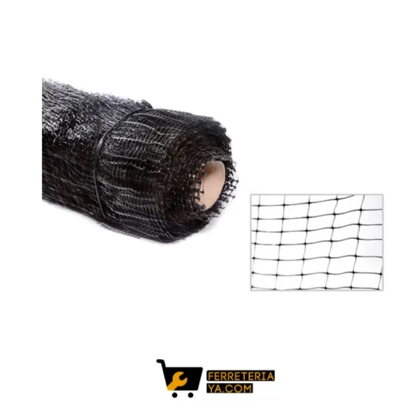 Malla Plastica Negra x 1Metro Eco