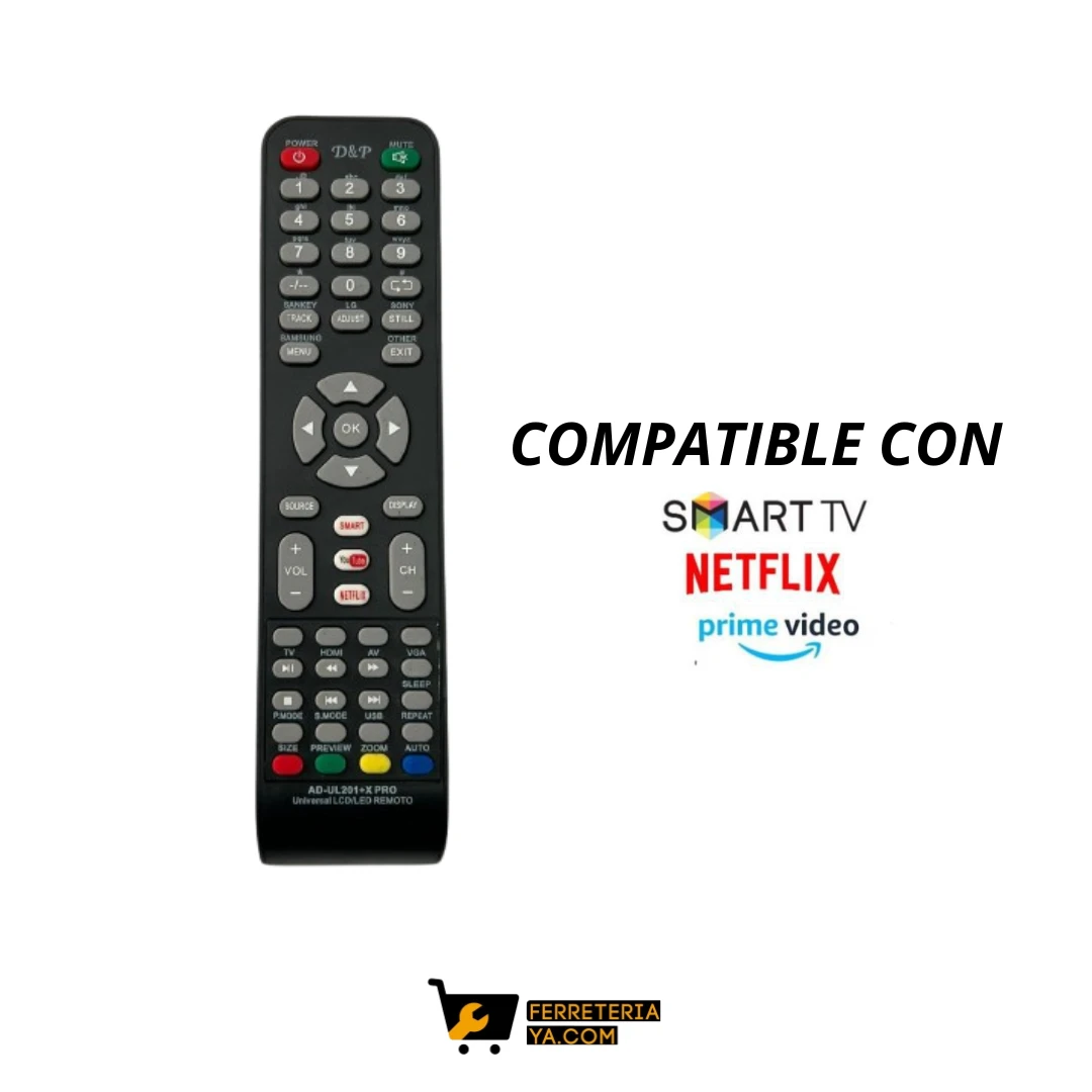 Control para Television Smart TV Universal
