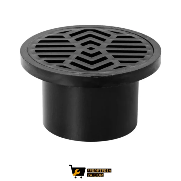 Rejilla Plastica Negra con Sosco 4x3