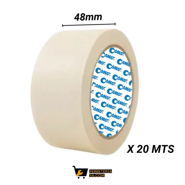 Cinta Enmascarar 48mm X 20 Mts Adhesiva CAMAT