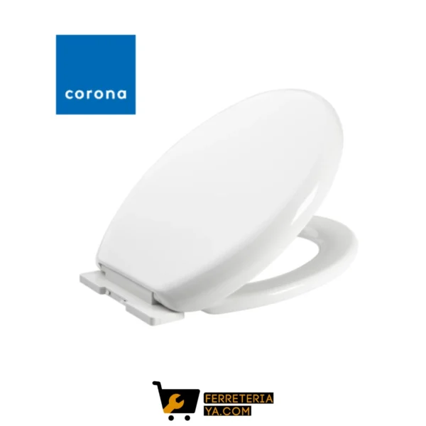 Asiento Sanitario Active Cierre Lento Alongado Blanco Corona REF:609461001