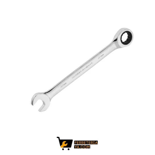 Llave combinada con matraca 22 mm x 279 mm largo, expert 13624