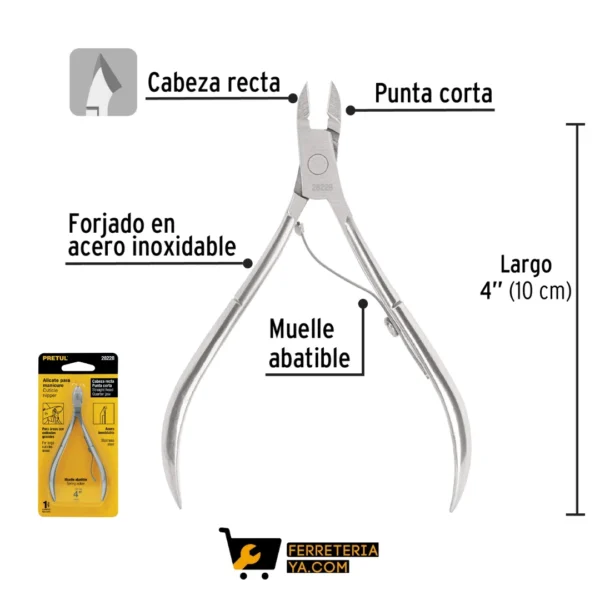 Corta Cuticula Punta Corta Pretul   28228