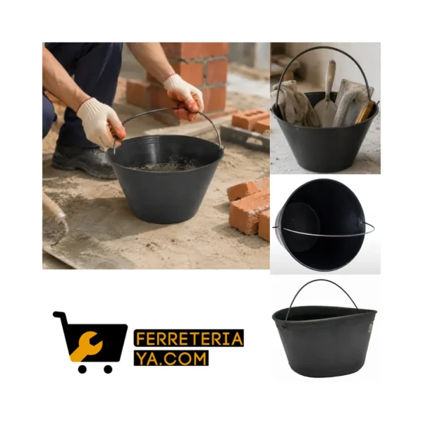 Balde Negro de Construcción