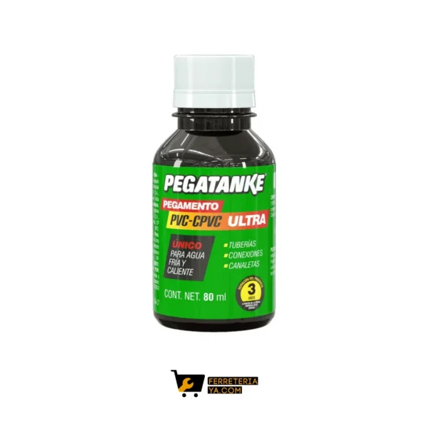 Soldadura PVC CPVC Pegatanke 80ml